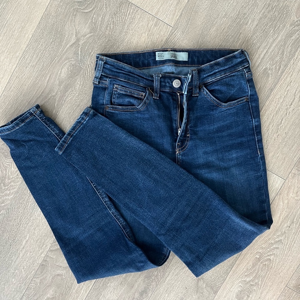 TOPSHOP Jamie Denim Jeans